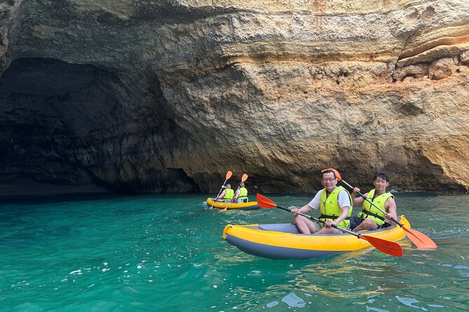 2-Hour Kayak through the Sea Caves of Benagil - Sea conditions and boat traffic
