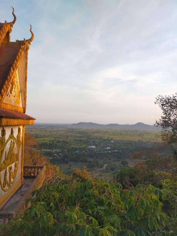 A Day TukTuk Bambootrain, Banan, Killing & Bat Caves, Sunset - Village roads, plantations, and the original bamboo train