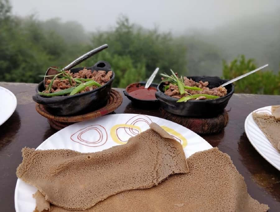 Addis Ababa: Debre Libanos, Blue Nile Gorge, and Cave Tour - Lunch, coffee, and a taste of the countryside