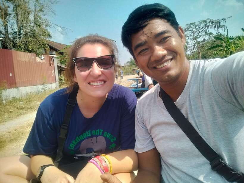 Afternoon Tour: Bamboo Train, Killing Cave &Bat Cave - Starting with Battambang’s symbolic shrine