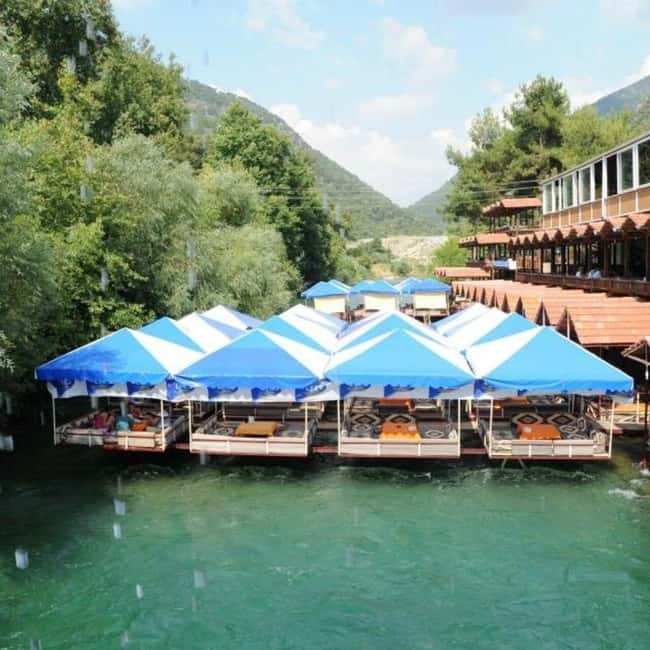 Alanya: Dimcay&Cave, Waterfall, Barbecue Lunch on the Water - Dim Cave and the hilltop view