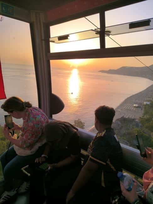 Alanya: Half Day Cable Car, Cave, Terraces&Sunset at Castle - Alanya Viewpoint and the sunset finish