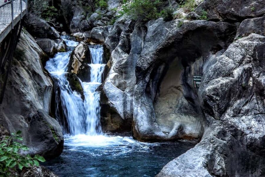 Alanya: Sapadere Canyon, Dwarfs Cave, and Alanya City Tour - Walking through Sapadere Canyon