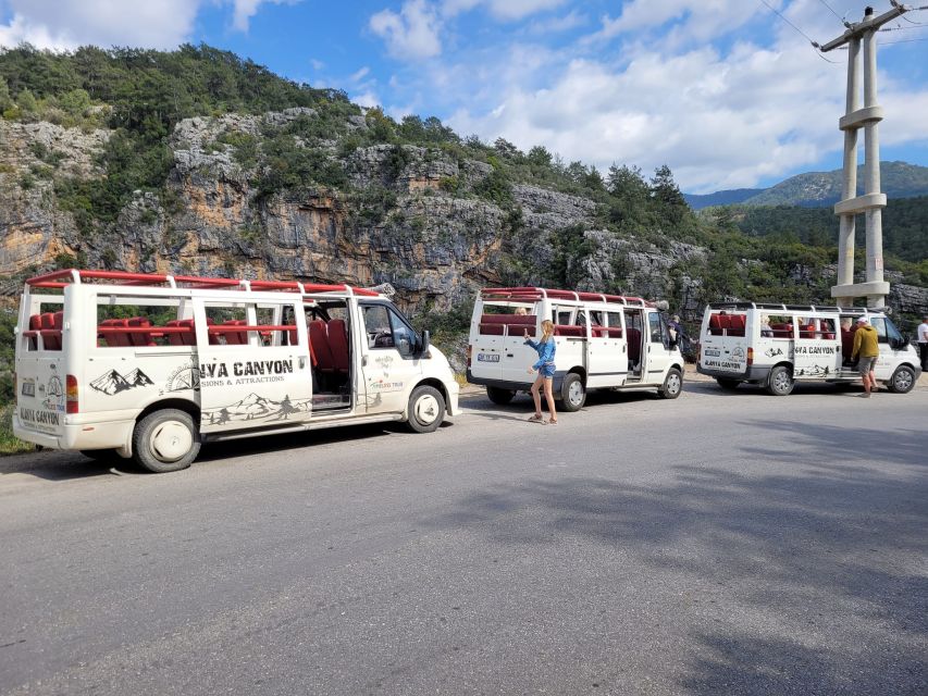 Alanya: Sapadere Canyon Waterfalls & Dwarfs Cave Tour - Open-top transport through the Taurus Mountains