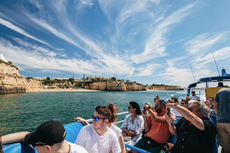 Albufeira: 2.5-Hour Benagil Caves & Dolphin Watching - What this Albufeira boat trip actually offers