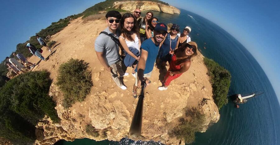 Albufeira: Benagil, Algar Seco, Marinha, and 7 Valleys Tour - Boneca’s Cave and the small-scale adventure
