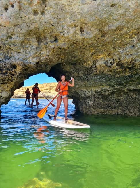 Albufeira: Caves and Beaches SUP Paddleboarding Tour - What is included, and what should you bring?