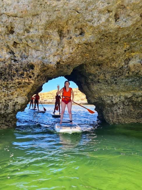 Albufeira: Caves and Beaches SUP Paddleboarding Tour - The first lesson is short, useful, and hands-on