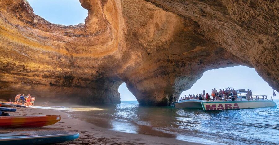 Albufeira: Caves and Coastline Catamaran Cruise to Benagil - What this three-hour cruise is really like