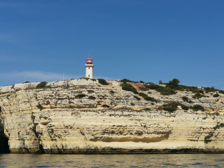 Albufeira: Coastline and Benagil Caves Tour by Catamaran - The swim stop on the way back