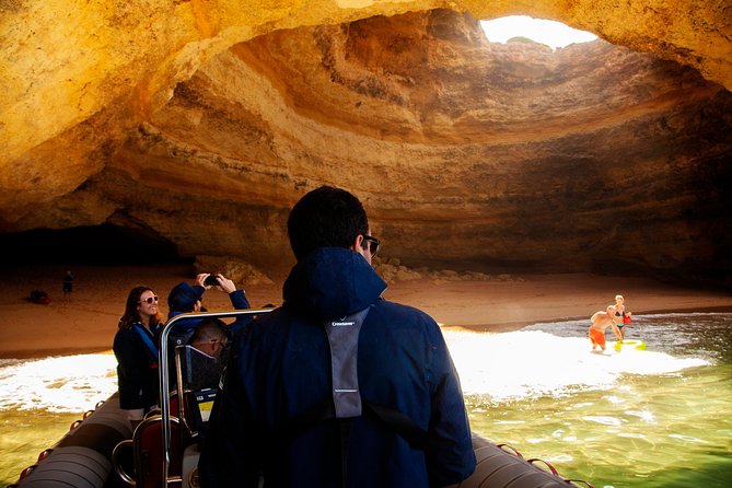 Albufeira: Dolphins and Caves Tour - Leaving Albufeira Marina for the Algarve Coast