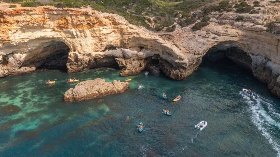 Albufeira Marina: Benagil Cave to Marinha Beach Kayak Tour - Should you book it?