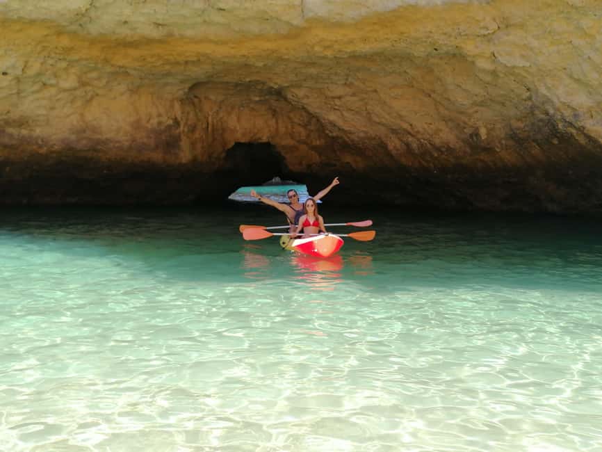 Albufeira: Secret Caves & Beaches Kayak Tour with Swim Stop - Key points to know before you book