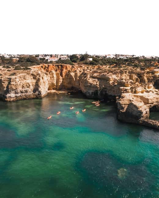 Albufeira: Secret Caves & Beaches Kayak Tour with Swim Stop - Praia do Ninho das Andorinhas and the quiet coves