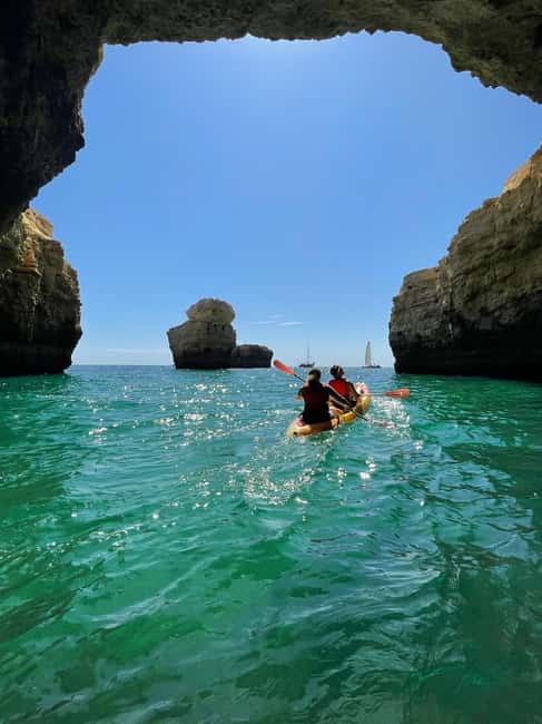 Albufeira: Secret Caves & Beaches Kayak Tour with Swim Stop - Timing, crowds, and sea conditions