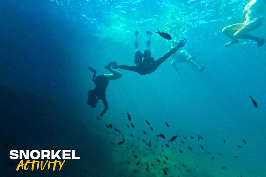 Alcudia: Kayak Tour with Snorkel & Sea Cave Swim - Paddling out from Camí Vell de la Victòria