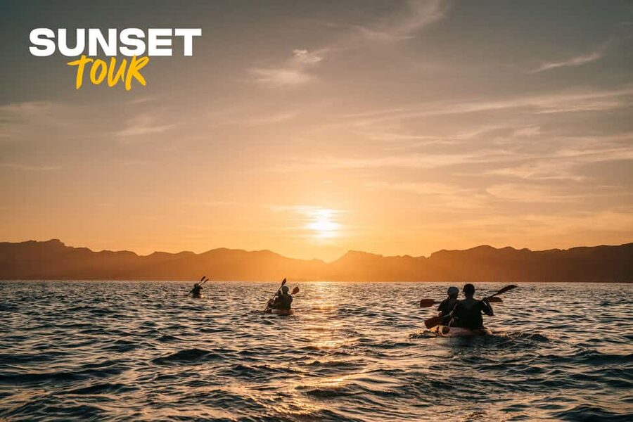 Alcudia: Kayak Tour with Snorkel & Sea Cave Swim - La Victoria from sea level