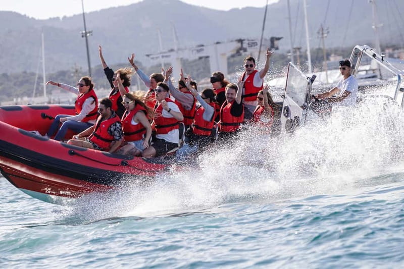 Alcudia: Sightseeing, Sea Caves & Snorkel Speedboat Tour - Aucanada and the northern coast