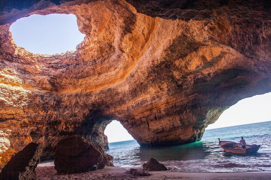 Algarve: Benagil Cave Boat Tour and Algarseco Coastal Walk - Algar Seco and the cliffside walk