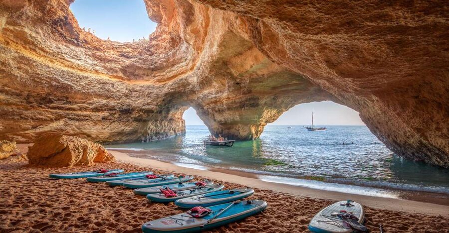 Algarve: Benagil Caves SUP Tour since 2016 - Choosing the best departure time