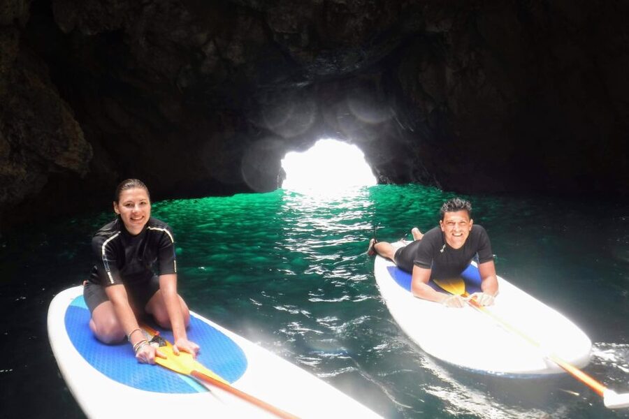 Algarve: Stand Up Paddle Tour w/ Snorkeling to Ingrina Caves - The first 30 minutes: equipment and safety at Ingrina Beach