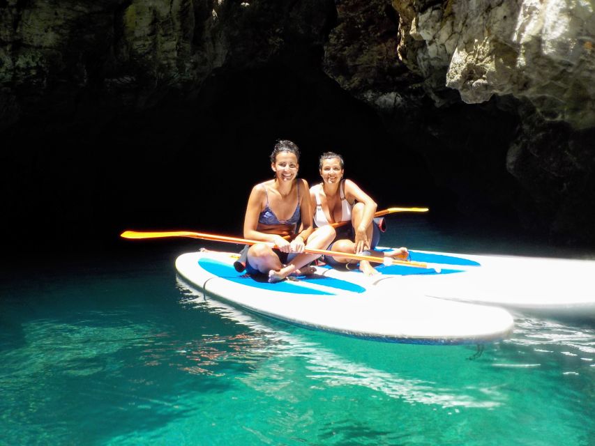 Algarve: Stand Up Paddle Tour w/ Snorkeling to Ingrina Caves - Paddling along the caves and grottoes