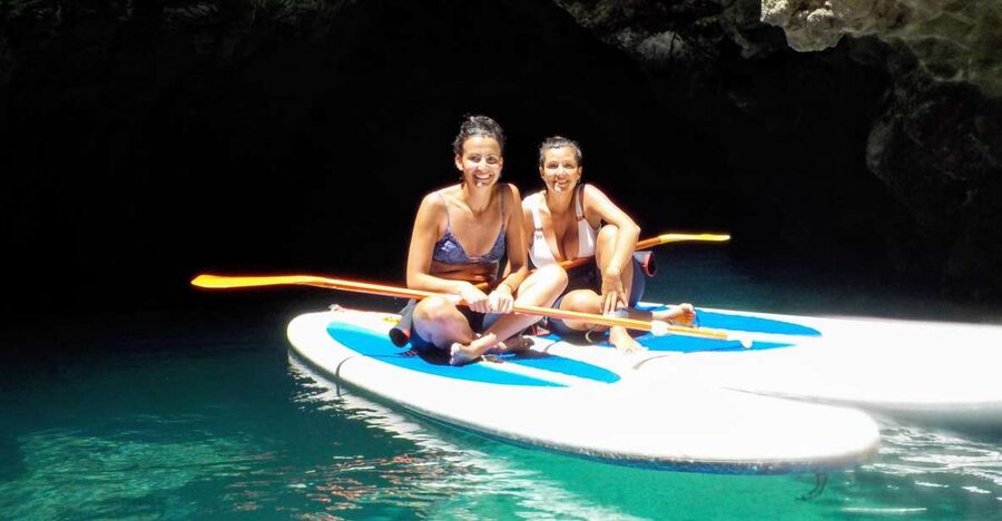Algarve: Stand Up Paddle Tour w/ Snorkeling to Ingrina Caves - Snorkeling with fish and watching the cliffs