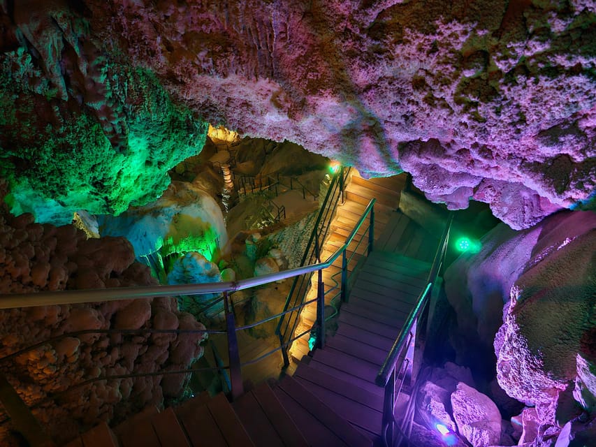 Alicante: Explore the Canelobre Caves and the Charm of Busot - Inside Canelobre, where limestone becomes sculpture