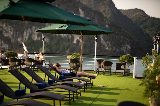 All-Inclusive 2 Day/1 Night Halong Luxury Cruise, Meals, Cave, Kayaking,Swimming - Kayaking through Luon or Dark and Bright Cave