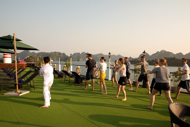 All-Inclusive 3 Day/2 Night Halong Luxury Cruise Meals, Cave, Kayaking, Swimming - Food, service, and the human side of the trip