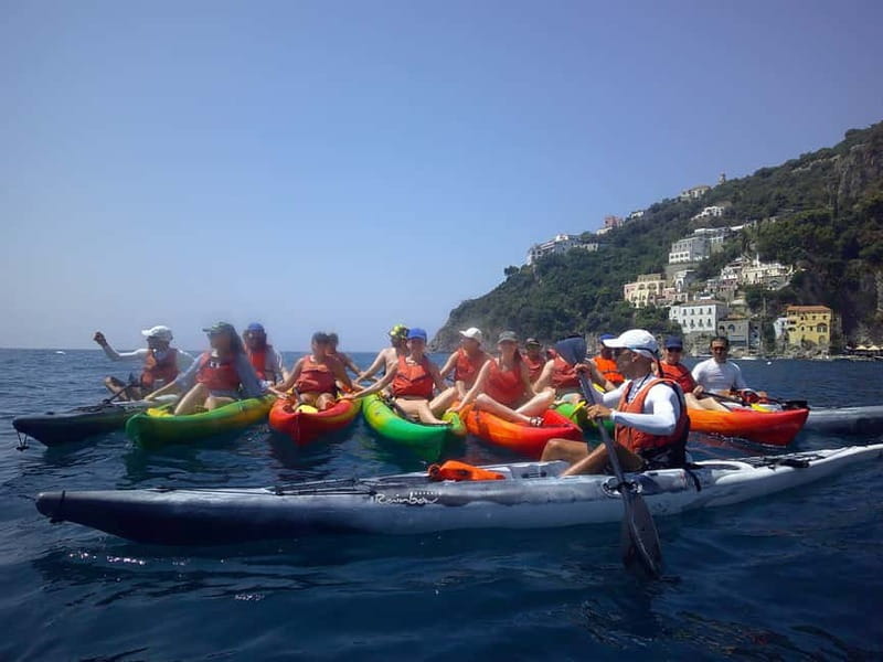 Amalfi Coast: Kayak, Snorkeling, Pandora Cave & Hidden Beach - The paddling itself is the main physical test