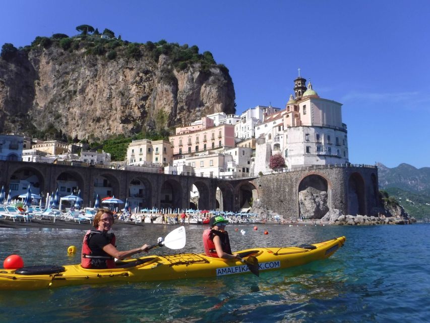Amalfi Coast: Kayak Tour with Snorkeling and Grottoes Visit - What the $70 price includes