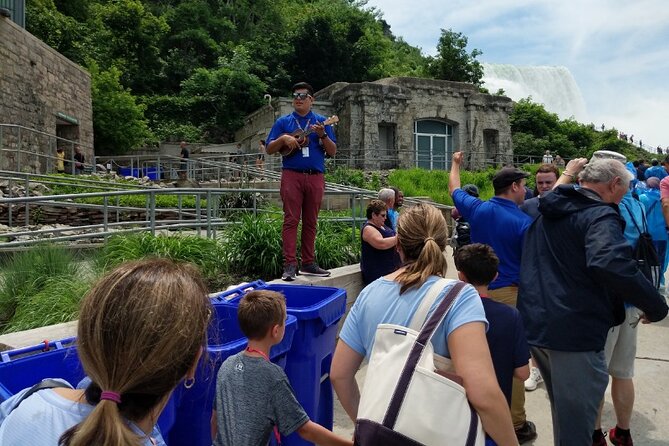 American Side Express, Boat & Cave Tour-Pickup/Dropoff Included - Observation Tower and the three falls together