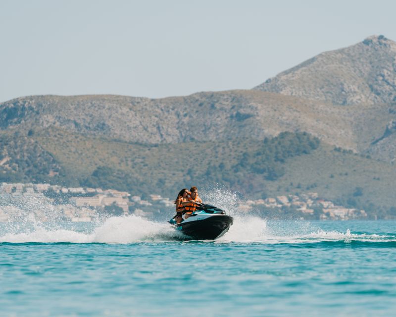 Andratx: Jet Ski Tour with Cave Visits and free Photos - The return ride and included photos