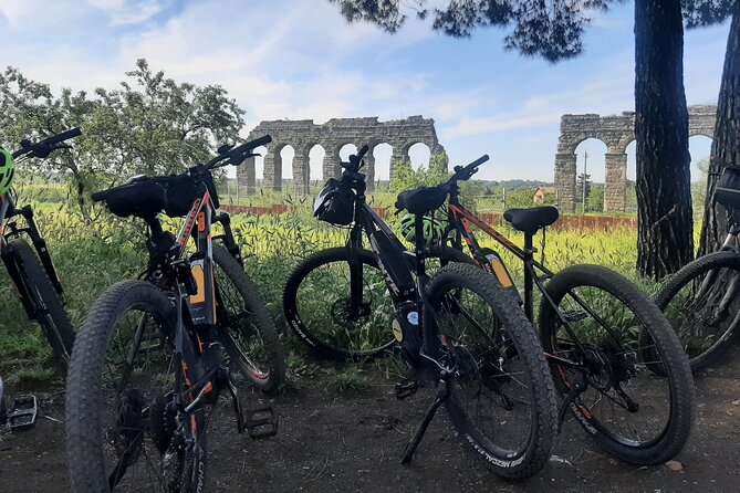 Appian Way Aqueducts Bike Tour (Catacombs & Lunch Option) - The Appian Way and its oversized stones