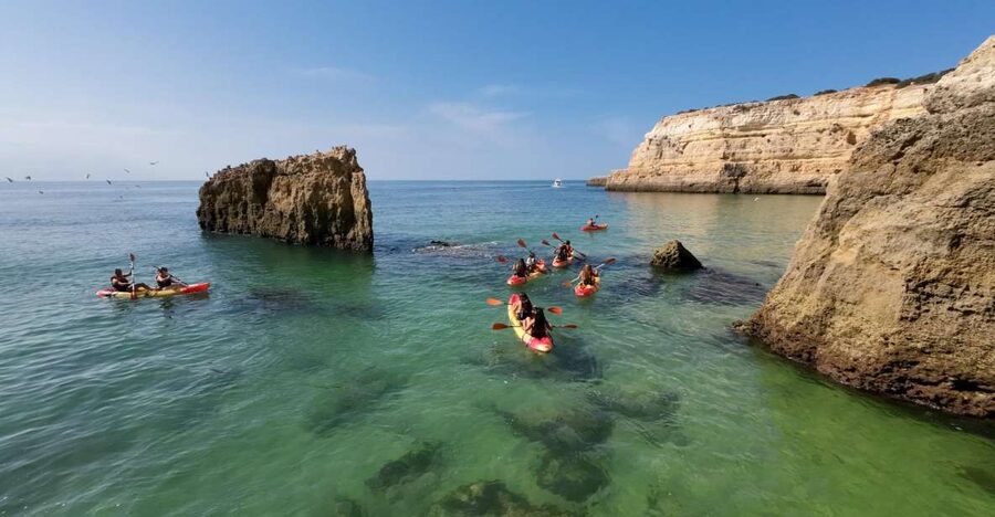 Armação de Pêra: 2-Hour Wild Beaches and Caves Kayak Tour - Gruta da Cova Redonda and Praia da Cova Redonda