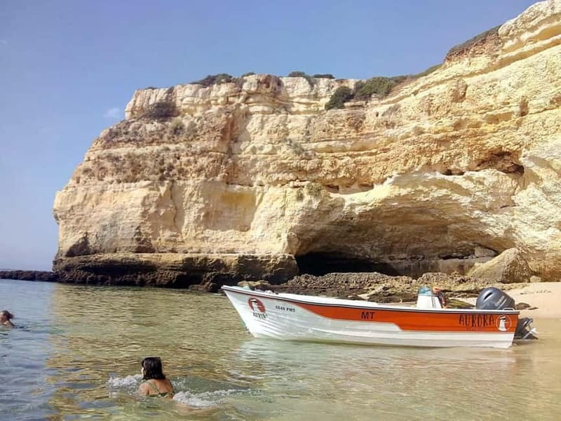 Armação de Pêra: Benagil and 10 Best Caves Guided Boat Tour - Rock Formations With Names and Character