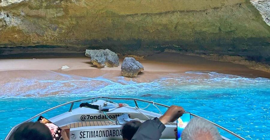 Armação de Pêra: Benagil´s 15 Best Caves Boat Tour - Why the small boat matters along the Algarve coast