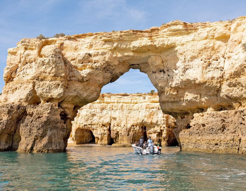 Armação de Pêra: Benagil´s 15 Best Caves Boat Tour - Praia da Marinha and the heart-shaped rock