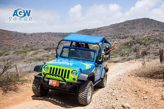 Aruba Jeep Tour: Natural Pool, Caves and Baby Beach Adventure - The Natural Pool: beautiful, rough, and not always swimmable