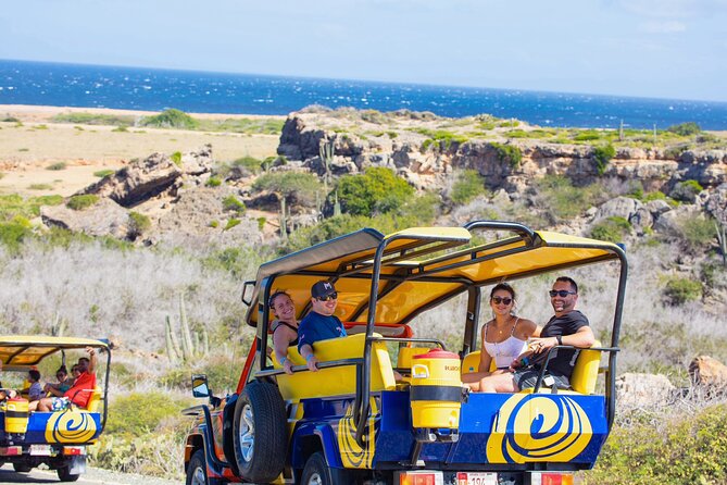 Aruba Natural Pool and Indian Cave Rugged Jeep Safari - Entering Arikok National Park by Jeep