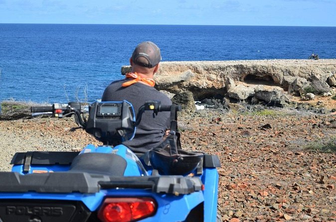 Aruba Off-Road ATV Tour with Cave Pool Swim - Andicuri Beach: a chance to stop moving