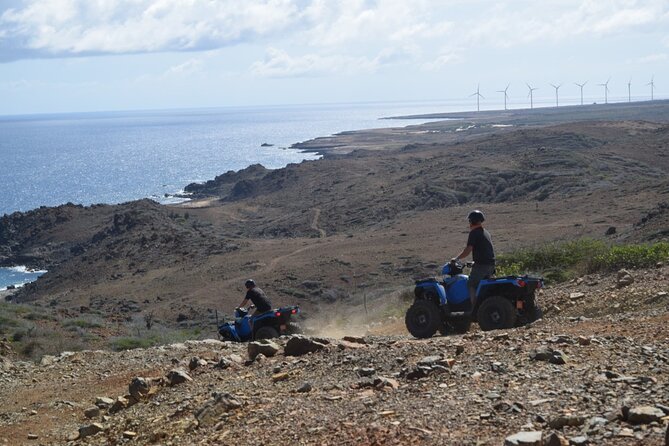 Aruba Off-Road ATV Tour with Cave Pool Swim - What the ATV ride feels like in practice