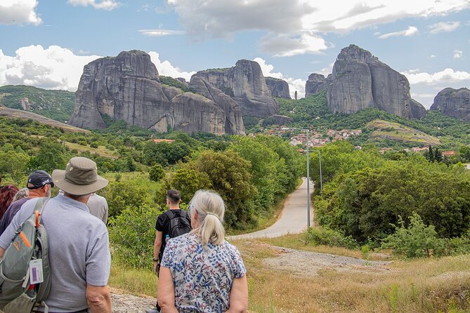 Athens: Meteora Monasteries, Caves & Coastal Stopovers with Lunch - Great Meteoron and the view from above