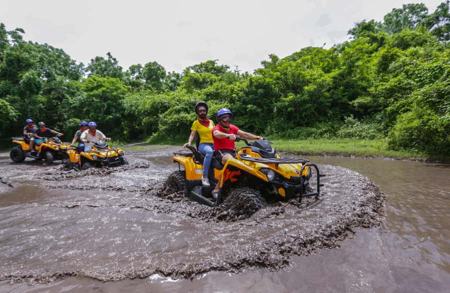 ATV Adventure to Jade Cavern Double - Coral Cove and the route through El Cedral