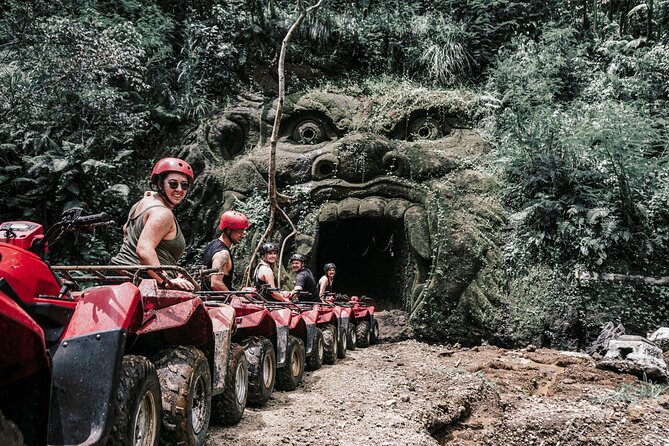 ATV Quad Bike Bali with Waterfall Gorilla Cave and Lunch - Safety training before the first hill