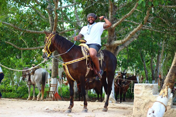 ATV Ziplines, Cenote, Lunch, Horseback Riding and Tequila Tasting - One jungle park, six short activities
