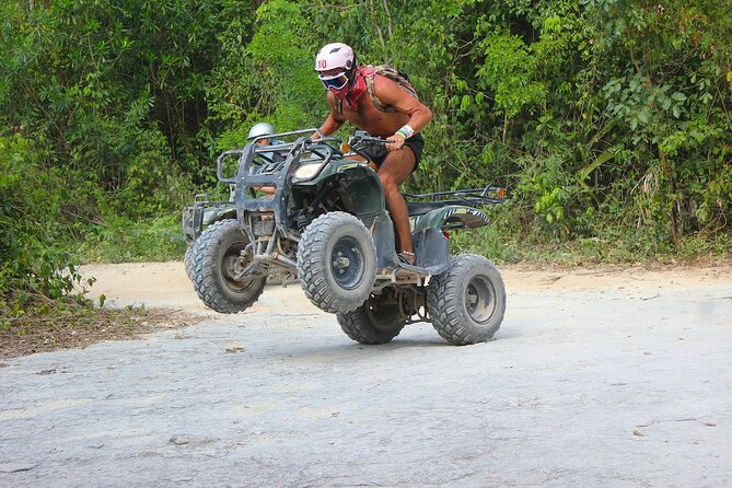 ATV Ziplines, Cenote, Lunch, Horseback Riding and Tequila Tasting - A cenote that cools the whole afternoon