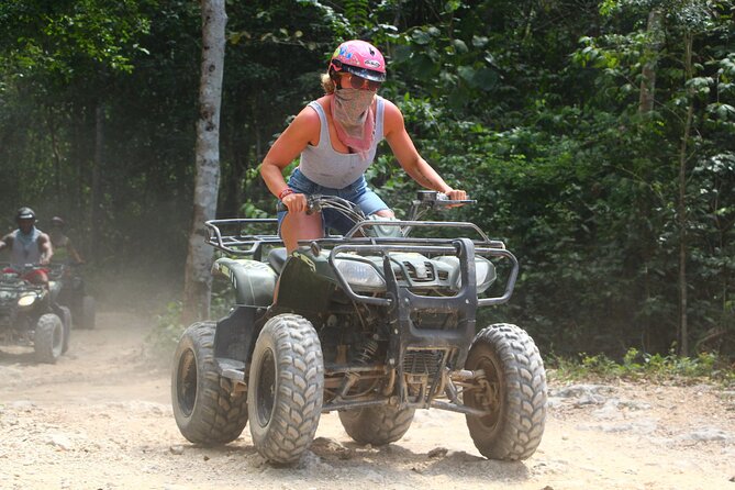 ATV Ziplines, Cenote, Lunch, Horseback Riding and Tequila Tasting - The ATV ride is bumpy by design