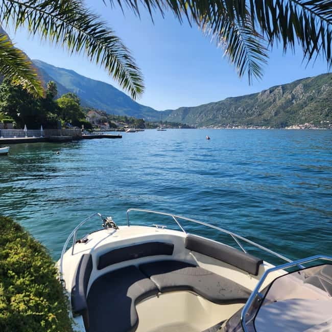 Azure Wonders: Kotor's Blue Cave Expedition - Inside a former submarine tunnel